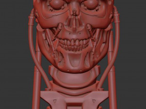 T-800 Skull Terminator 2 Judgment Day 3D Принт Модель