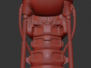T-800 Skull Terminator 2 Judgment Day 3D Принт Модель