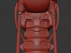 T-800 Skull Terminator 2 Judgment Day 3D Print Model