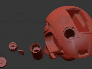 T-800 Skull Terminator 2 Judgment Day 3D Print Model