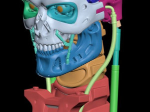 T-800 Skull Terminator 2 Judgment Day 3D Принт Модель