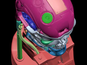 T-800 Skull Terminator 2 Judgment Day 3D Print Model