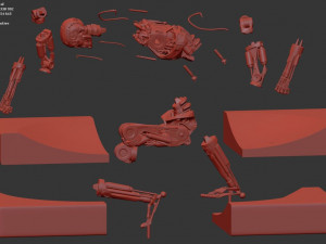 Terminator T800 T2 Arrival Modelo de Impressão 3D