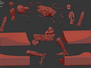 Terminator T800 T2 Arrival 3D Print Model