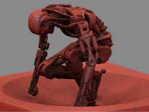 Terminator T800 T2 Arrival Modelo de Impressão 3D