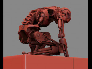Terminator T800 T2 Arrival Modelo de Impressão 3D