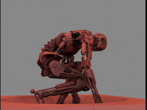 Terminator T800 T2 Arrival Modelo de Impressão 3D