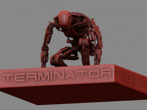 Terminator T800 T2 Arrival Modelo de Impressão 3D