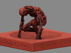 Terminator T800 T2 Arrival Modelo de Impressão 3D