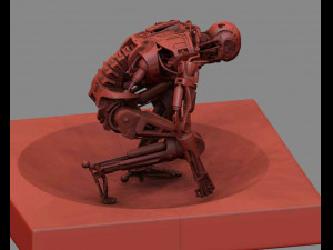 Terminator T800 T2 Arrival High Detal Modelo de impresión 3D