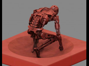 Terminator T800 T2 Arrival High Detal Modelo de impresión 3D