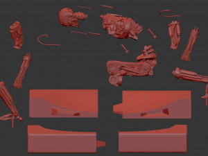 Terminator T800 T2 Arrival High Detal Modelo de impresión 3D