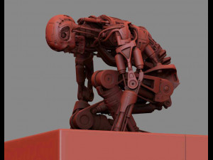 Terminator T800 T2 Arrival High Detal Modelo de impresión 3D