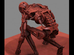 Terminator T800 T2 Arrival High Detal Modelo de impresión 3D