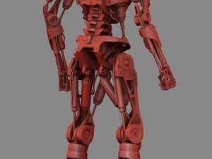 T-800 Terminator 3D प्रिंट मॉडल
