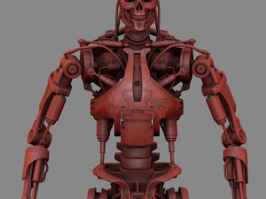 T-800 Terminator 3D प्रिंट मॉडल