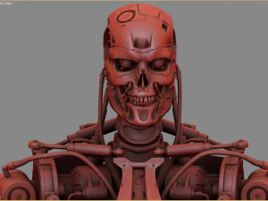 T-800 Terminator 3D Print Model