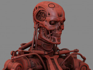 T-800 Terminator 3D प्रिंट मॉडल