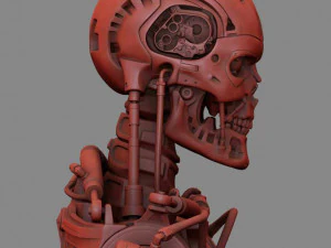 T-800 Terminator 3D Print Model