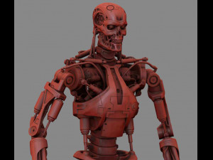 T-800 Terminator 3D प्रिंट मॉडल