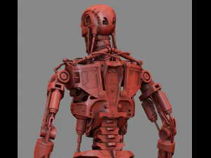 T-800 Terminator 3D Print Model