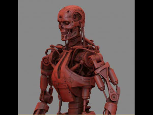 T-800 Terminator 3D Print Model