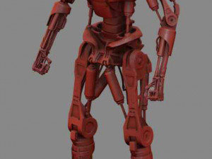 T-800 Terminator 3D प्रिंट मॉडल