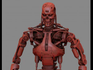 T-800 Terminator 3D Print Model