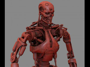 T-800 Terminator 3D Print Model
