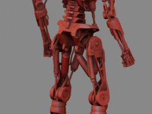 T-800 Terminator 3D Print Model