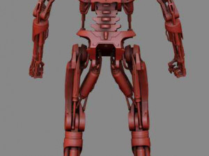 T-800 Terminator High Detal Modelo de Impressão 3D