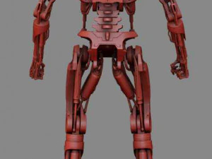 T-800 Terminator High Detal 3D Print Model