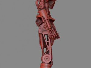 T-800 Terminator High Detal Modelo de Impressão 3D