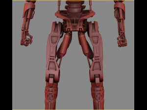 T-800 Terminator High Detal Modelo de Impressão 3D