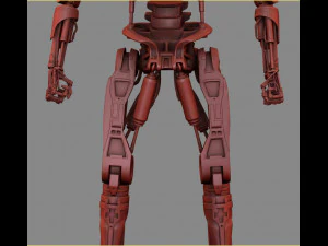 T-800 Terminator High Detal 3D Print Model
