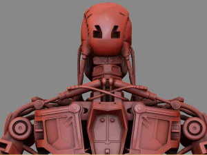 T-800 Terminator High Detal 3D Print Model