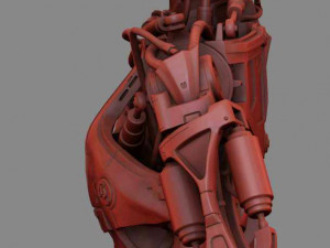 T-800 Terminator High Detal Modelo de Impressão 3D