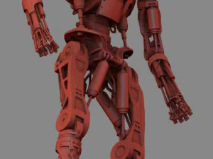 T-800 Terminator High Detal 3D Print Model