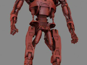 T-800 Terminator High Detal 3D Print Model