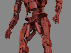 T-800 Terminator High Detal Modelo de Impressão 3D