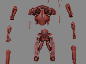 T-800 Terminator High Detal 3D Print Model