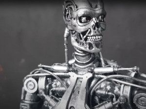 Terminator T-800 Endoskeleton Rekvizit T2 V2 High Detal 3D-printmodel