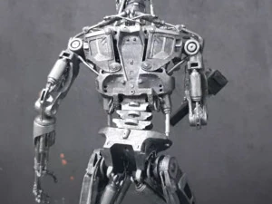 Terminator T-800 Endoskeleton Rekvizit T2 V2 High Detal 3D Print Model