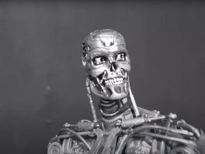 Terminator T-800 Endoskeleton Rekvizit T2 V2 High Detal 3D-printmodel