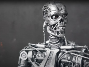 Terminator T-800 Endoskeleton Rekvizit T2 V2 High Detal 3D-printmodel