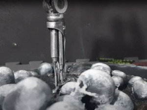 Terminator T-800 Endoskeleton Rekvizit T2 V2 High Detal 3D-printmodel
