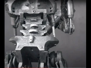 Terminator T-800 Endoskeleton Rekvizit T2 V2 High Detal 3D Print Model