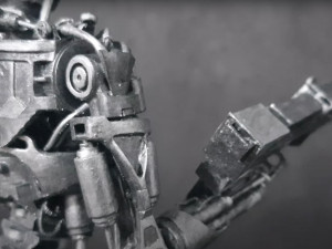 Terminator T-800 Endoskeleton Rekvizit T2 V2 High Detal 3D-printmodel
