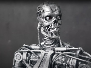 Terminator T-800 Endoskeleton Rekvizit T2 V2 High Detal 3D-printmodel