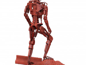 T-800 T2 TERMINATOR Modelo de Impressão 3D